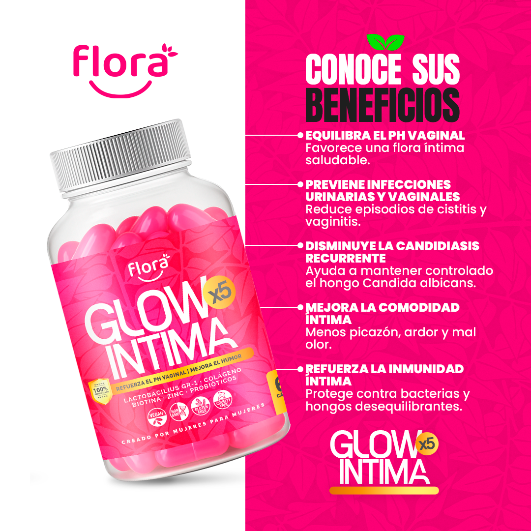 Glow Intima 60 cápsulas