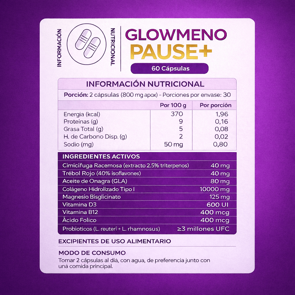 GLOWMENO PAUSE+ - Flora soul