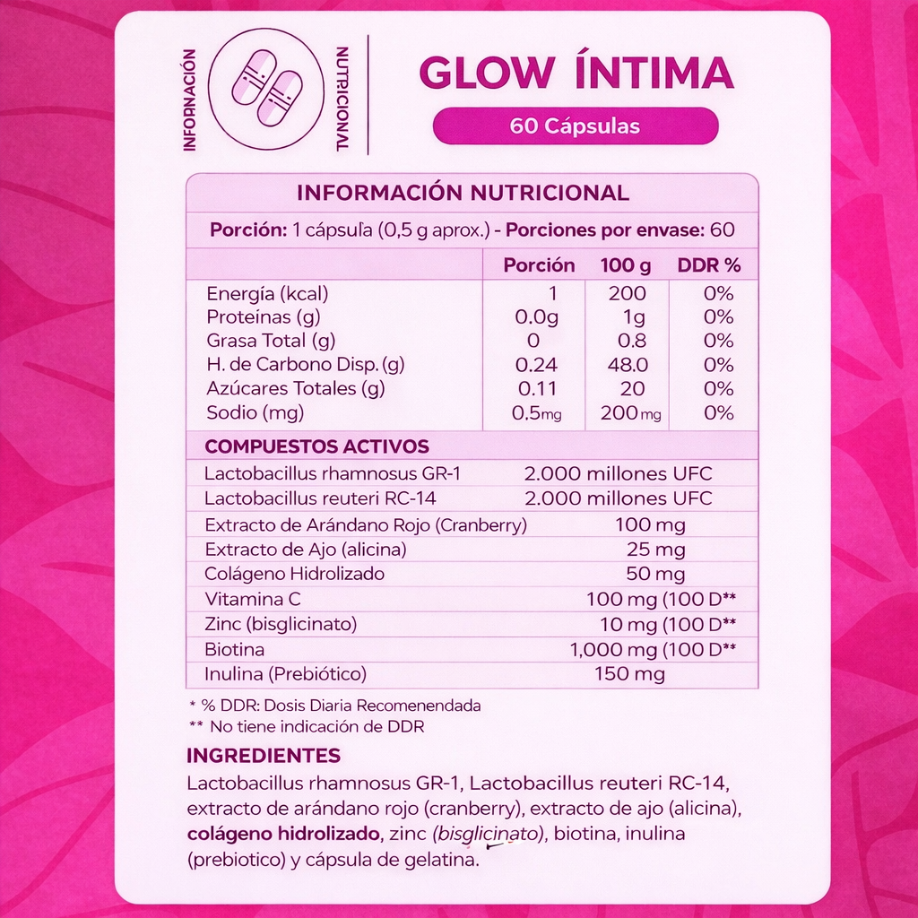 GLOW ÍNTIMA